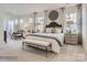 Large bedroom with plush bedding and ample natural light at 1983 Copper Path Dr, Fort Mill, SC 29715