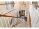 Grand foyer with soaring ceilings, staircase, and chandelier, creating an elegant entryway at 21315 Blakely Shores Dr, Cornelius, NC 28031