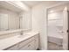 Pristine bathroom featuring a vanity with ample lighting and a shower and tub combination at 1578 Croydon St, Indian Land, SC 29707