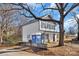 House exterior with white siding, dark grey accents, and landscaping at 624 W Kerr St, Salisbury, NC 28144