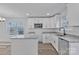 New kitchen with white cabinets and granite countertops at 624 W Kerr St, Salisbury, NC 28144