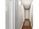 The hallway has hardwood floors and neutral-colored walls at 1637 Sumner Dr, Rock Hill, SC 29732