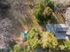 Aerial view showing house, sheds, and yard at 2930 W Innes St, Salisbury, NC 28144