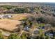 Aerial view of house and property near school at 2930 W Innes St, Salisbury, NC 28144