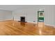 Living room with hardwood floors and fireplace at 2930 W Innes St, Salisbury, NC 28144