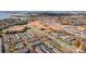 Wide aerial view of the neighborhood and surrounding areas at 18107 Amberwood Glen Dr, Cornelius, NC 28031