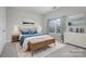 Bright bedroom with neutral decor and ample natural light at 18107 Amberwood Glen Dr, Cornelius, NC 28031