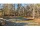 Wooded backyard with a grassy area at 2029 Big Dipper Dr, Clover, SC 29710