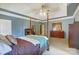 Spacious Primary bedroom with high ceilings and large windows at 124 Harris Farm Rd, Mooresville, NC 28115