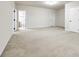 A spacious bedroom with carpet, two closets, and an ensuite bathroom at 373 Fischer Rd, Fort Mill, SC 29715