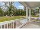 Front porch view overlooking the yard and street at 562 Shepherd Ln # 3, Clover, SC 29710