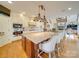 Spacious kitchen with large island, stainless appliances, and open layout to living room at 1140 Inlet Pointe Rd, Salisbury, NC 28146