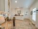 Bright kitchenette featuring a desk and plenty of cabinet space with nice flooring at 1140 Inlet Pointe Rd, Salisbury, NC 28146