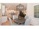 Charming dining area with a round table and chairs near the kitchen at 2353 Abundance Ln, Waxhaw, NC 28173