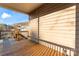 Spacious wooden deck with access to backyard at 310 Pine St, Locust, NC 28097