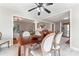 Dining room that opens up to the living room and kitchen, great for entertaining at 1065 Gauguin Ln, Fort Mill, SC 29708