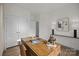 Home office with large windows and contemporary finishes at 5019 Layman Dr # 26, Charlotte, NC 28226