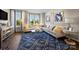 Cozy living room showcasing a plush sectional sofa, stylish rug, and abundant natural light at 5027 Layman Dr # 24, Charlotte, NC 28226