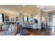 Open concept kitchen with island and breakfast bar, perfect for entertaining at 2015 Canvasback Way, Indian Trail, NC 28079