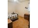 Bedroom with basic furnishings and neutral wall, offering a simple and cozy ambiance at 116 Lodge Hall Ct, Stony Point, NC 28678
