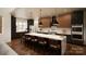 Modern kitchen featuring a large central island with seating, and stainless steel appliances at 229A Ballard Ct, Fort Mill, SC 29715