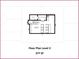 3rd level floor plan featuring a media room, storage and utility closet offering 377 sqft of functional space at 3513 Country Club Dr, Gastonia, NC 28056