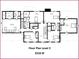Second level floor plan showing four bedrooms, including a bonus room and attic access, offering ample living space at 3513 Country Club Dr, Gastonia, NC 28056
