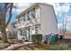 Two-story home with green shutters, providing curb appeal and a welcoming entrance at 5300 Fair Wind Ln, Charlotte, NC 28212