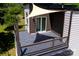 This home features a great deck, accessible through sliding glass doors at 6534 Providence Rd, Charlotte, NC 28226