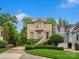 Beautiful home with manicured lawn, a charming facade, and an elegant curved entryway at 1655 Scotland Ave, Charlotte, NC 28207