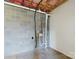 Unfinished basement with exposed utilities at 2061 Gary Ln, Hickory, NC 28602
