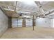 Spacious two-car garage with concrete floor and automatic garage door openers at 2061 Gary Ln, Hickory, NC 28602