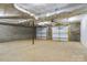 Unfinished two-car garage with concrete floor at 2061 Gary Ln, Hickory, NC 28602