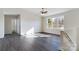Bright living room with hardwood floors and large windows at 2061 Gary Ln, Hickory, NC 28602
