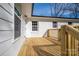 Wooden deck overlooking the backyard at 1402 Springdale Park Dr, Lincolnton, NC 28092