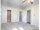 Bright bedroom featuring a large closet and en-suite bathroom at 5315 Ruth Dr, Charlotte, NC 28215