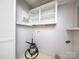 Laundry room with shelving and hookups at 5315 Ruth Dr, Charlotte, NC 28215