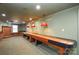 Basement recreation area with shuffleboard table at 5839 Painted Fern Ct, Charlotte, NC 28269