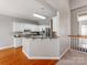 Kitchen features granite countertops, stainless steel appliances, and white cabinets at 5839 Painted Fern Ct, Charlotte, NC 28269