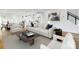 Bright living room with stylish furnishings, an open floor plan, and contemporary decor at 901 Edgemont Ave, Belmont, NC 28012