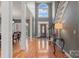 Grand foyer boasts high ceilings, hardwood floors, and natural light at 2425 Birdie Ne Ln, Conover, NC 28613