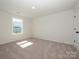 Bright, carpeted bedroom with natural light from a window, offering a cozy and inviting space at 161 Halite Ln, Waxhaw, NC 28173