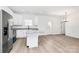 Contemporary kitchen with stainless steel appliances, granite countertops, and an open layout adjacent to living space at 872 Old Mocksville Rd # 1, Statesville, NC 28625