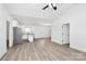 Spacious living area with an open floor plan, seamlessly connecting to the modern kitchen and dining space at 872 Old Mocksville Rd # 1, Statesville, NC 28625