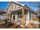 Newly built home with covered porch and attractive landscaping at 511 E Sycamore St, Lincolnton, NC 28092