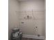 Laundry room with wire shelving and hookups at 511 E Sycamore St, Lincolnton, NC 28092