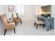 Home office with two armchairs and a desk at 4754 Hedgemore Dr # S, Charlotte, NC 28209