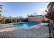 Inviting community pool with surrounding brick patio at 4754 Hedgemore Dr # S, Charlotte, NC 28209