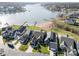 Community overview with lakefront properties at 112 Sisters Cove Ct, Mooresville, NC 28117