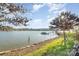 Scenic lake view from the backyard of the property at 112 Sisters Cove Ct, Mooresville, NC 28117